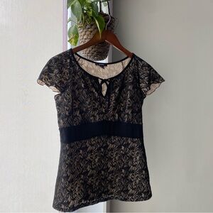 Y2K Alfani Black Blouse